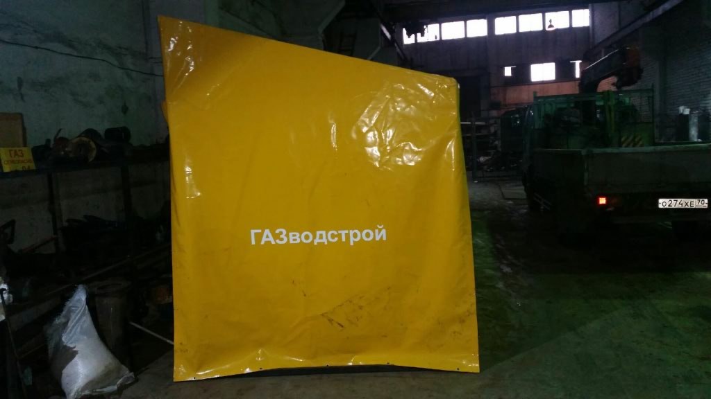 Палатка сварщика газопровода