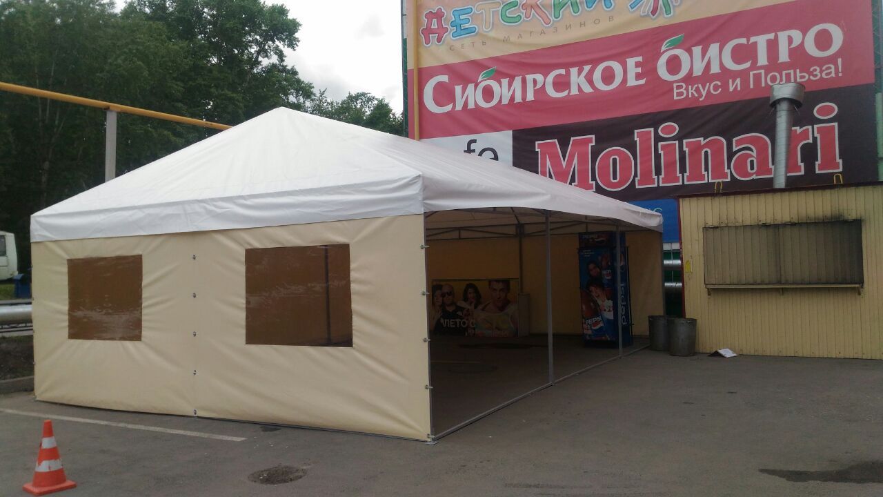 Летнее кафе из ПВХ